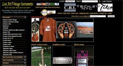 Desktop Screenshot of lostartvintage.com