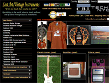 Tablet Screenshot of lostartvintage.com